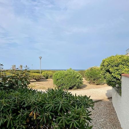 Le Grand Large 3 Pieces En Rez De Jardin, Avec Terrasse Et Acces Direct A La Plage A Pied Ле Баркарес Экстерьер фото