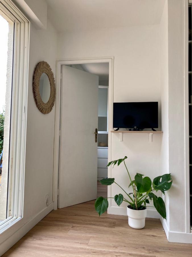 Le Grand Large 3 Pieces En Rez De Jardin, Avec Terrasse Et Acces Direct A La Plage A Pied Ле Баркарес Экстерьер фото